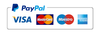 PayPal logo and payment options